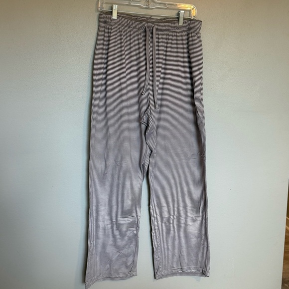 Tahari Other - Tahari Sleepwear women's lounge pants elastic waist w/tie stripe size Large